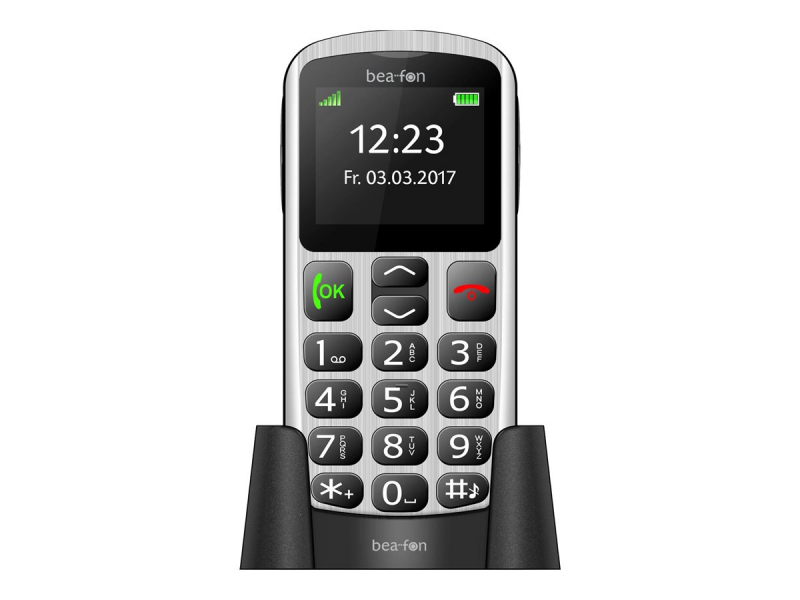 Bea-fon SL250 Dual-SIM Silver SL250_EU001SB