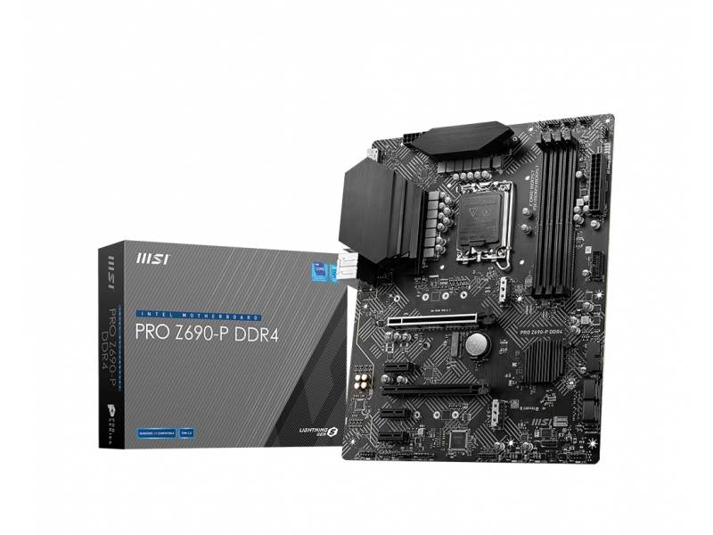 MSI PRO Z690-P DDR4 Intel Motherboard 7D36-004R