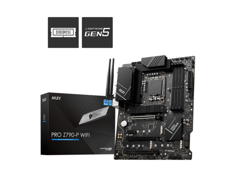 MSI PRO Z790-P WIFI Intel Mainboard ATX 7E06-001R