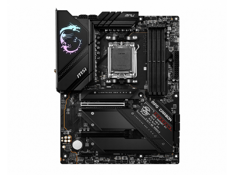 MSI MPG B650 Carbon Wi-Fi Motherboard AMD 7D74-001R