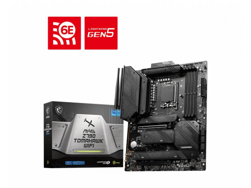 MSI MAG Z790 Tomahawk Wi-Fi Intel Mainboard 7D91-009R