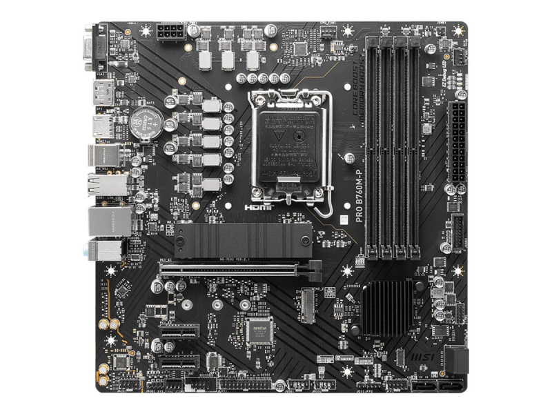 MSI PRO B760M-P Intel Motherboard 7E02-009R