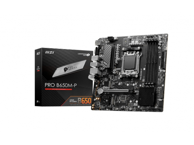 MSI PRO B650M-P AMD Motherboard mATX 7E27-001R