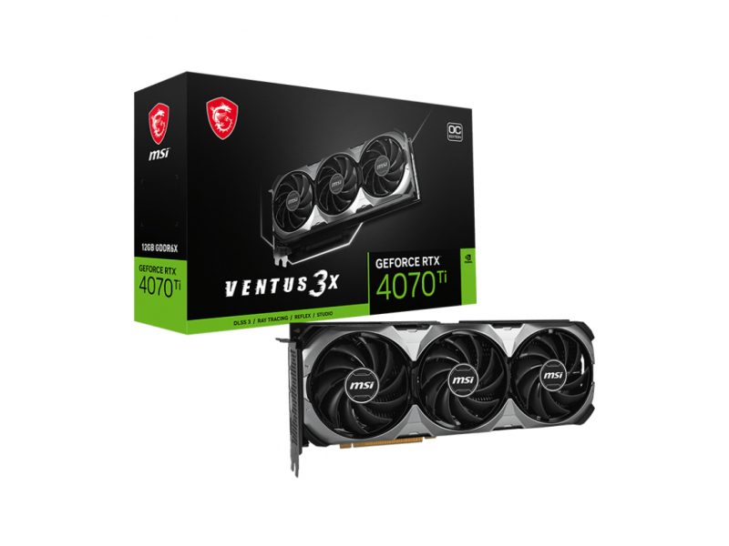 MSI GeForce RTX 4070 Ti Ventus 3X 12GB GDDR6X V513-423R