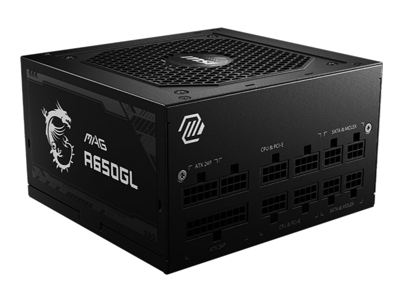 MSI MAG A650GL 650Watt Netzteil 306-7ZP8C11-CE0