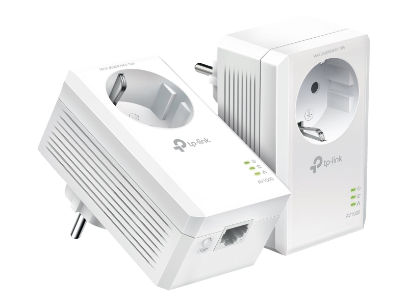 TP-LINK AV1000 Gigabit Powerline Adapter Kit - Steckdose TL-PA7019P kit(DE)