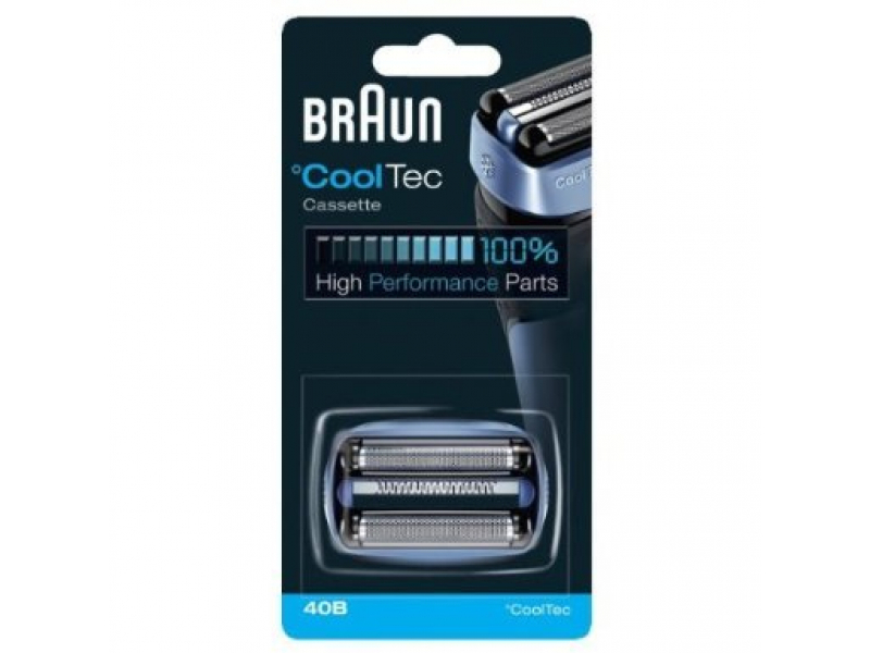 Braun CoolTech 40B Scherkopfkassette Stainless Steel 076520