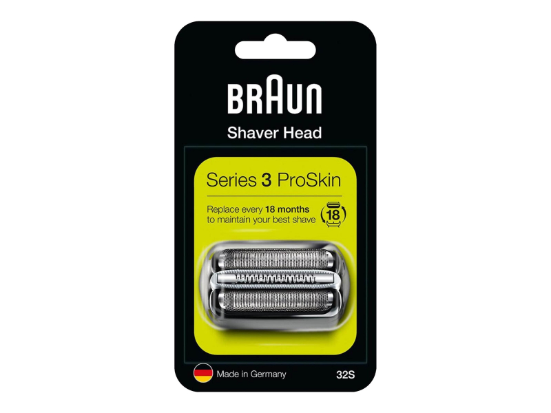 Braun Series 3 Kombipack 32S Scherkopfkassette Silber 115809