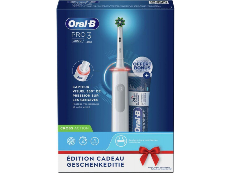 Oral-B Zahnbürste Pro 3 3800+ Pro Expert Paste