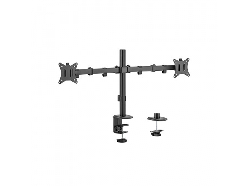 Gembird Verstellbarer 2 Display Tischarm 17\'-32\' bis zu 9kg  MA-D2-01