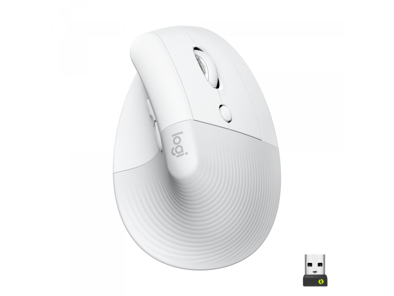 Logitech Mouse Lift Vertical White 910-006475