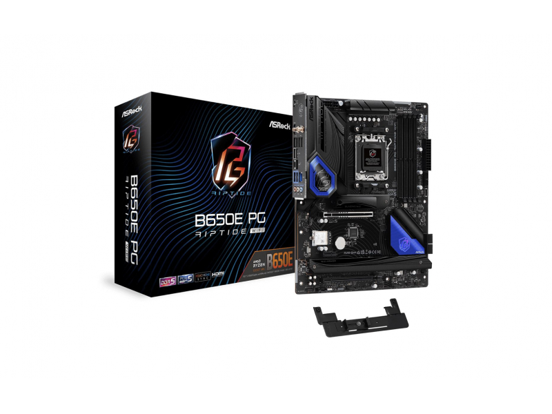 ASRock B650E PG Riptide WiFi AMD Mainrboard Schwarz 90-MXBL00-A0UAYZ