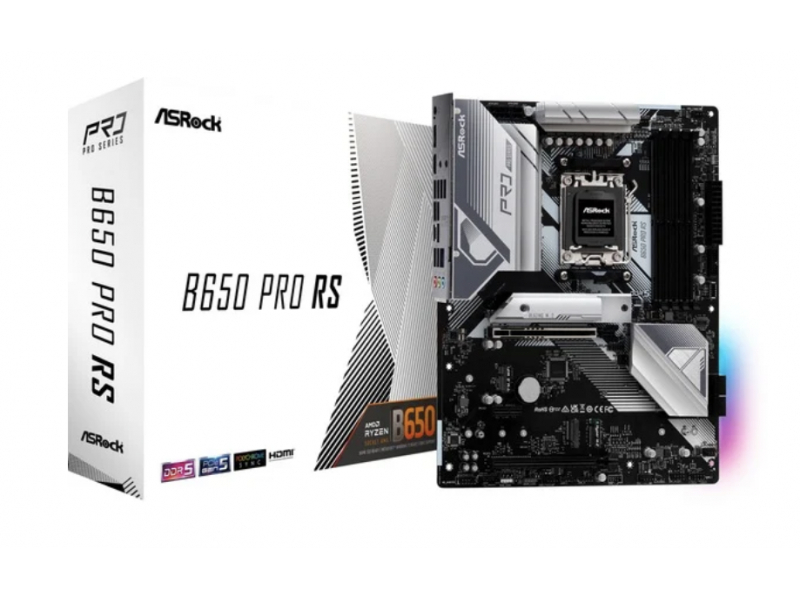 ASRock B650 Pro RS ATX AMD Motherboard Schwarz 90-MXBL10-A0UAY