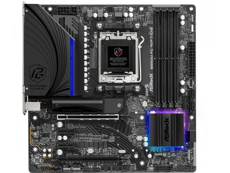 ASRock B650M PG Riptide AMD Mainboard 90-MXBJ90-A0UAYZ