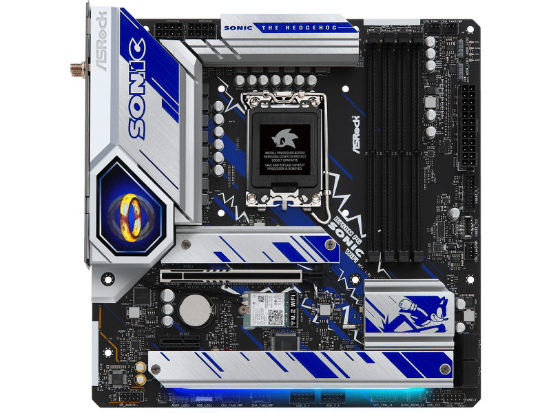 ASRock B760M PG Sonic WiFi Intel Mainboard 90-MXBKM0-A0UAYZ