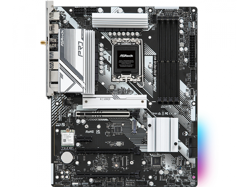 ASRock B760 PRO RS WiFi Intel Mainboard 90-MXBLQ0-A0UAYZ