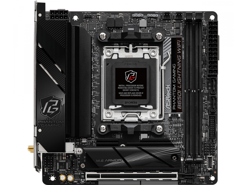 ASRock B650I Lightning WiFi AM5 AMD Mainboard 90-MXBMP0-A0UAYZ