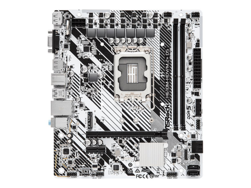 ASRock H610M-HDV/M.2+ D5 Intel Mainboard 90-MXBM50-A0UAYZ