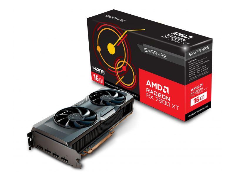 Sapphire AMD Radeon RX 7800 XT 16GB GDDR6 21330-01-20G