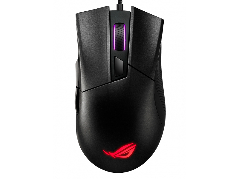 ASUS ROG Gladius II Core Gaming Maus (Rechts) Schwarz 90MP01D0-B0UA00