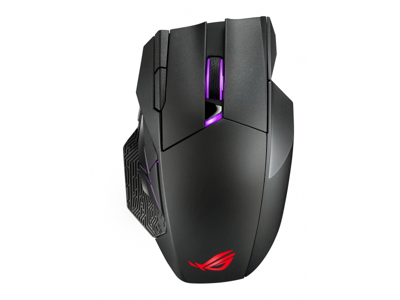 ASUS ROG Spatha X Gaming Maus (Rechts) Schwarz 90MP0220-BMUA00