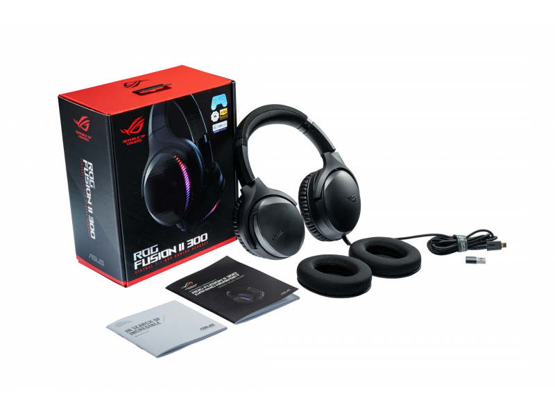 ASUS Headset ROG Fusion II 300 Schwarz 90YH02X3-B2UA00