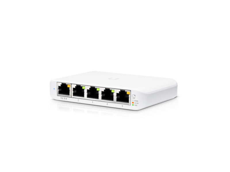 Ubiquiti UniFi USW Flex Mini 5 Managed Switch 5er Pack USW-Flex-Mini-5