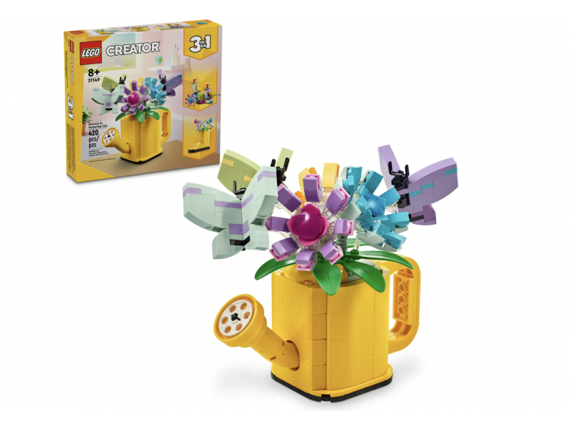 LEGO Creator 3-in-1 Gießkanne mit Blumen (31149)