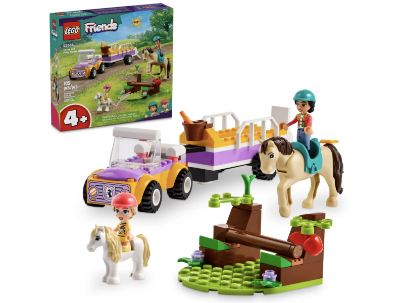 LEGO Friends - Pferde und Pony-Anhänger (42634)