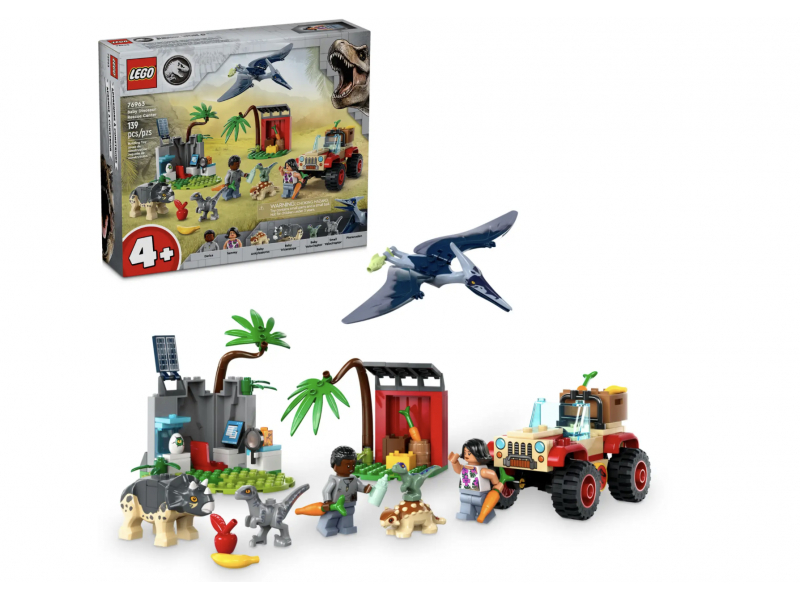 LEGO Jurassic World - Rettungszentrum für Baby-Dinos (76963)