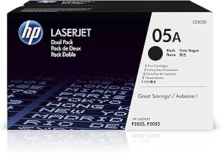 HP 05A Toner Cartridge - Black (Pack of 2)