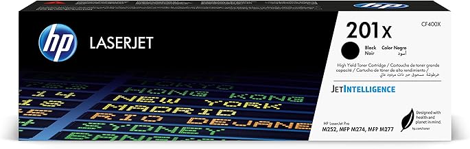 HP 201X (CF400X) Black Original high-speed toner for HP Color Laserjet Pro M252, M274n, M277
