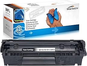 Starlet24 1 x 12A Q2612A Toner Compatible with HP Q2612a 12A for HP Laserjet 1010 1012 1015 1018 1020 1022 1022n 1022n 1022nw 3015 3020 3030 3050 30523055 M1005 M1319 M1319f Black
