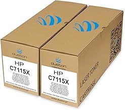 Duston 2X C7115X, 15X Black Toner Compatible with HP Laserjet 1200 1220 3300 3320 3380