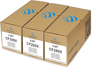 duston 3X CF280X, 80X Black Toner Compatible with HP Laserjet Pro 400 M401 Series HP Laserjet Pro 400 M425DW