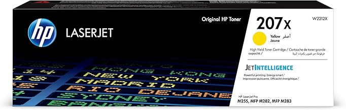 HP 207X (W2212X) Original High Yield Yellow Toner for HP LaserJet Pro M255