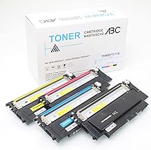ABC Compatible Set of 4 Toner Cartridges for HP 117A W2070A - W2073A for HP Color Laser 150 150a 150nw MFP 178 178nw 178nwg 179 179fnw 179fwg