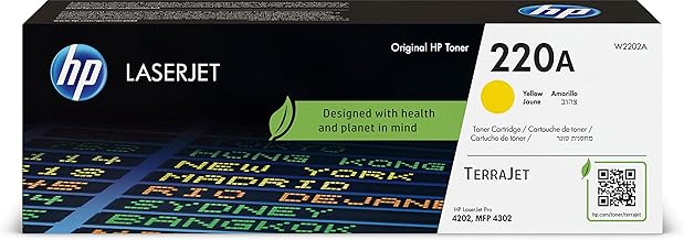 HP 220A Yellow Original Laserjet Toner Cartridge
