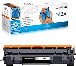 LOSMANN 142A Toner with Chip Compatible with HP 142A W1420A for HP Laserjet MFP M140w Toner M110w M110 MFP M140 MFP M139w M139 142X W1420X (1 Black)