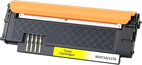 Veson 117A Toner Yellow with Chip Compatible with HP 117A Yellow for Toner HP Color Laser MFP 179fwg Color Laser MFP 178nwg 178nw 179fnw 150nw 150w 178 179 W2072A (Yellow)